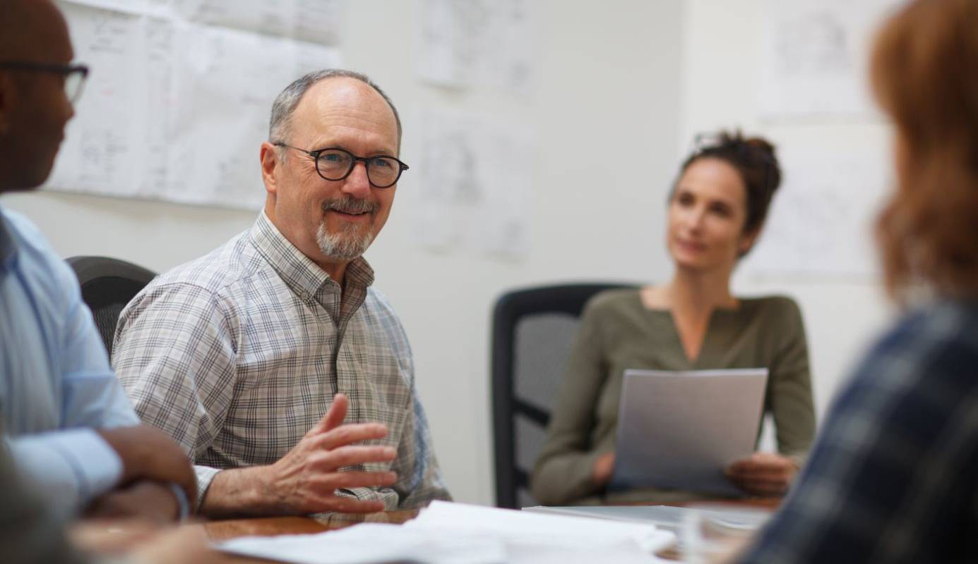 A marketing expert providing insights during a consultancy session